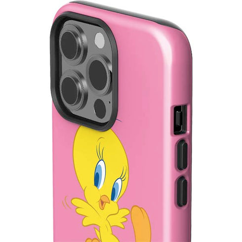 Looney Tunes Tweety Pinky iPhone 15 Pro Impact Case